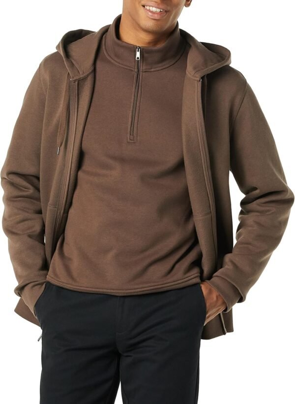 Men's Full-Zip Fleece Hoodie (Available in Big & Tall)