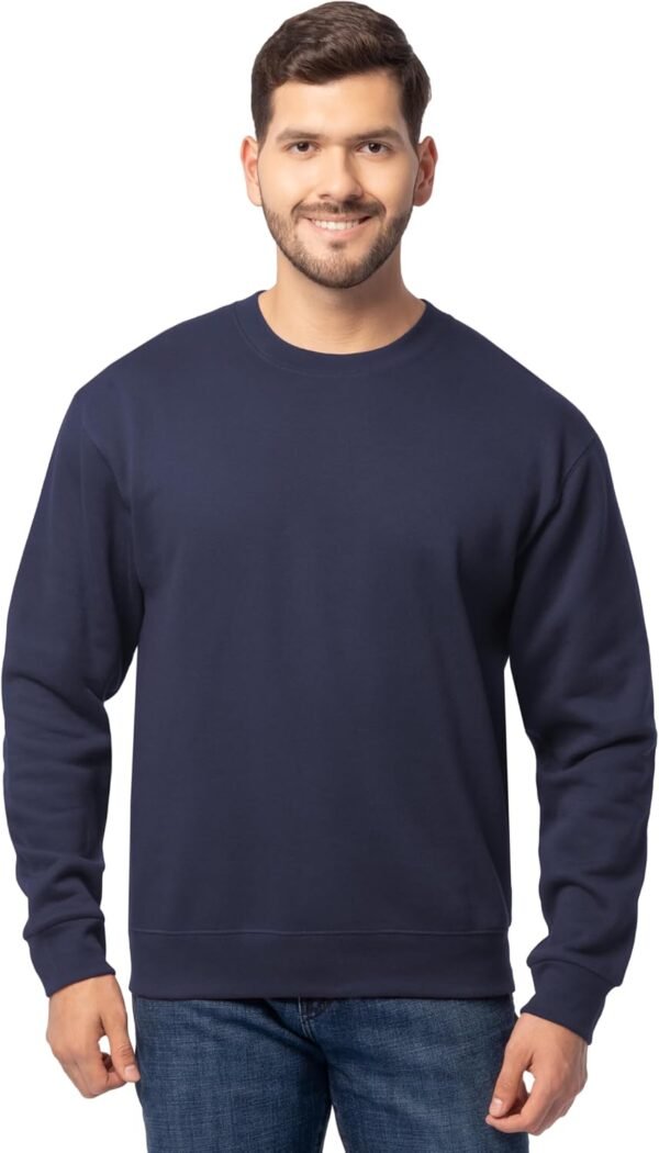 Men's Eversoft Fleece Crewneck Sweatshirts. Moisture Wicking & Breathable. Sizes S-4x