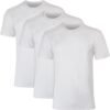 Men's Moves Breathable Mesh Back T-Shirt. X-Temp Moisture-Wicking Tee. White or Black/Grey. 3-Pack