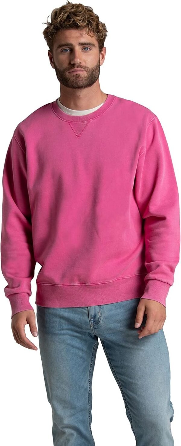 Men's Eversoft Fleece Crewneck Sweatshirts. Moisture Wicking & Breathable. Sizes S-4x