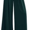 0e29c41fc5874e9587bb8cdc40e4c575 Womens Fall Wide Leg Trousers 2025 High Elastic Waist Loose Pleated Long Flowy Palazzo Work Pants with Pockets