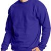 Men's Ecosmart Fleece Sweatshirt. Pullover Crewneck Sweatshirt. Big & Tall. 1 or 2 Pack