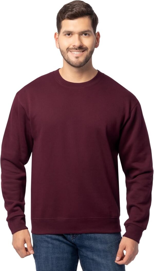Men's Eversoft Fleece Crewneck Sweatshirts. Moisture Wicking & Breathable. Sizes S-4x