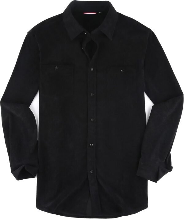 Mens Button Down Shirts Flannel Shirt Long Sleeve