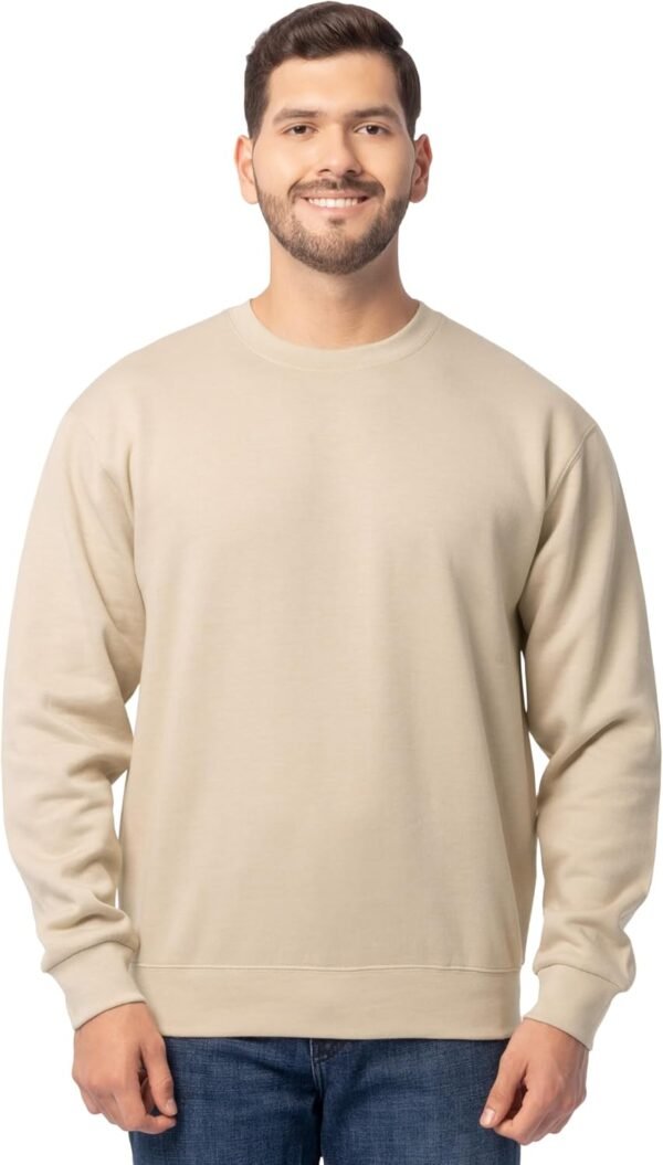 Men's Eversoft Fleece Crewneck Sweatshirts. Moisture Wicking & Breathable. Sizes S-4x