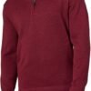 Men's Long Sleeve Fleece Quarter-Zip