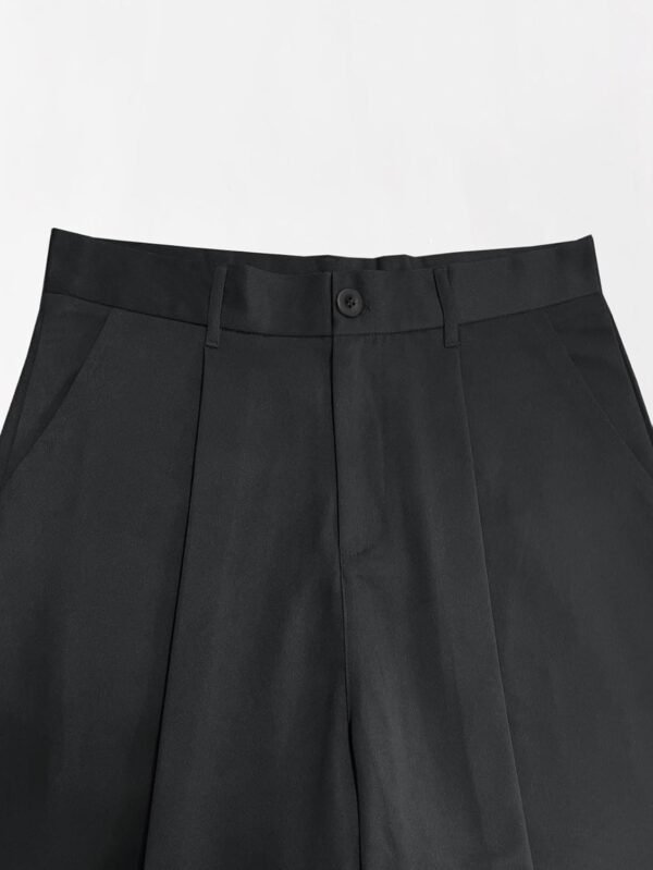 Men's Slacks Wide Leg Baggy Dress Pants Casual Lightweight Trousers with Pockets