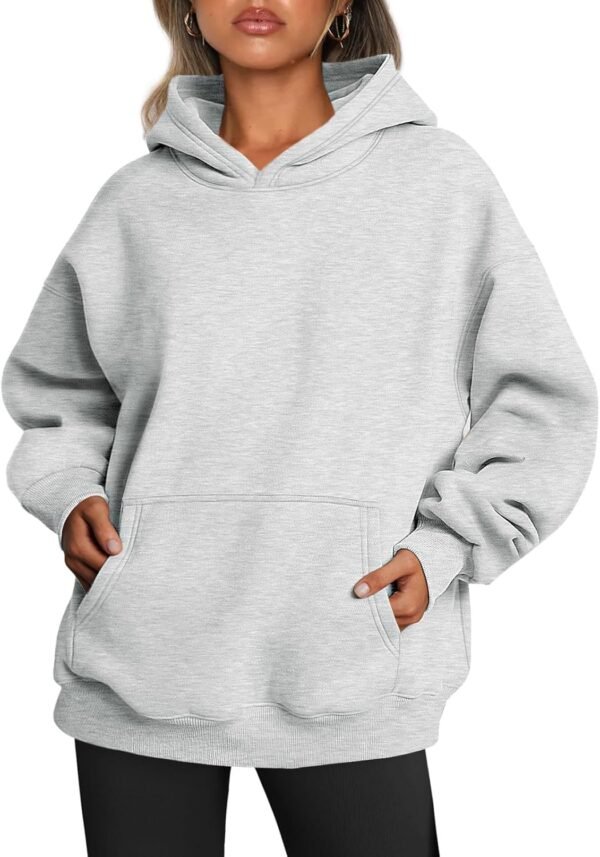 Women's Oversized Hoodies Fleece Sweatshirts Fall Fashion Pullover Sweaters Winter Clothes