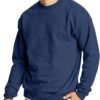 Men's Ecosmart Fleece Sweatshirt. Pullover Crewneck Sweatshirt. Big & Tall. 1 or 2 Pack