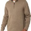 Men's Long Sleeve Fleece Quarter-Zip