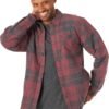 3680483e25804819a600c641101eb0e9 Men's Long Sleeve Sherpa Lined Shirt Jacket