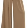 3f1159479ca44a69af474c4e303697b5 Womens Fall Wide Leg Trousers 2025 High Elastic Waist Loose Pleated Long Flowy Palazzo Work Pants with Pockets