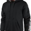 Men's Camo Outfitter Fleece Hoodie Pullover Long Sleeve Casual Sweatshirt with Pocket