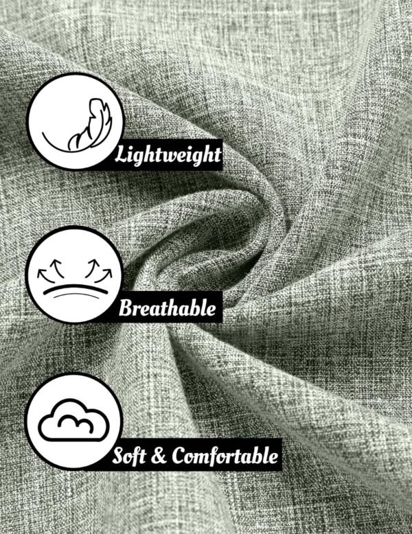 Men's Linen Shirts Short Sleeve Casual Shirts Button Down Shirt for Men Beach Summer Wedding Shirt