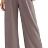 Dress Pants for Women. High Waisted Wide Leg Trousers. Business Casual Work Pants