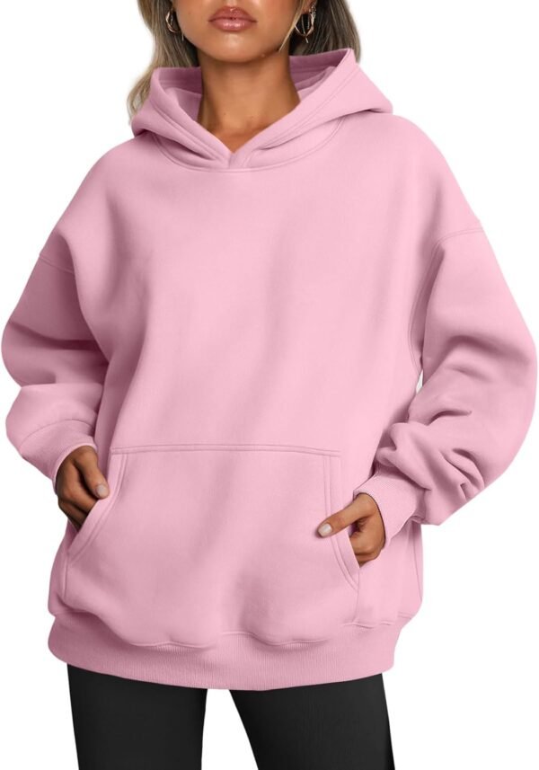 Women's Oversized Hoodies Fleece Sweatshirts Fall Fashion Pullover Sweaters Winter Clothes