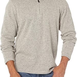 Men's Long Sleeve Fleece Quarter-Zip