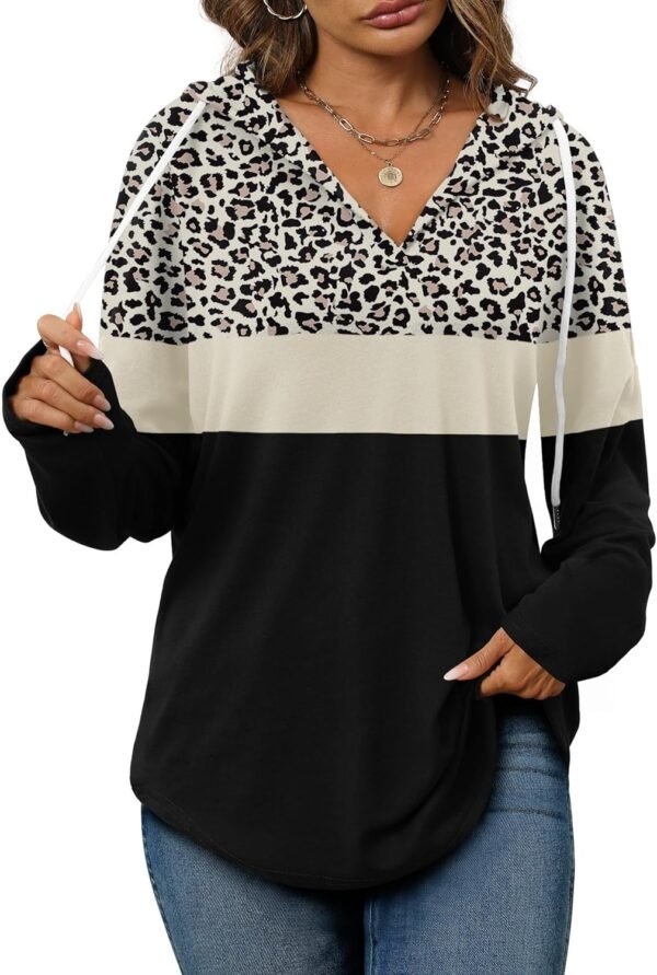 Womens Fashion Tops Hoodies for Women Pullover Oversized Sweatshirts Long SLeeve Shirts Loose Fit