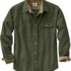 Legendary Whitetails Men's Flannel Shirt Long Sleeve Button Down 100% Cotton