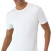 Men's Moves Breathable Mesh Back T-Shirt. X-Temp Moisture-Wicking Tee. White or Black/Grey. 3-Pack