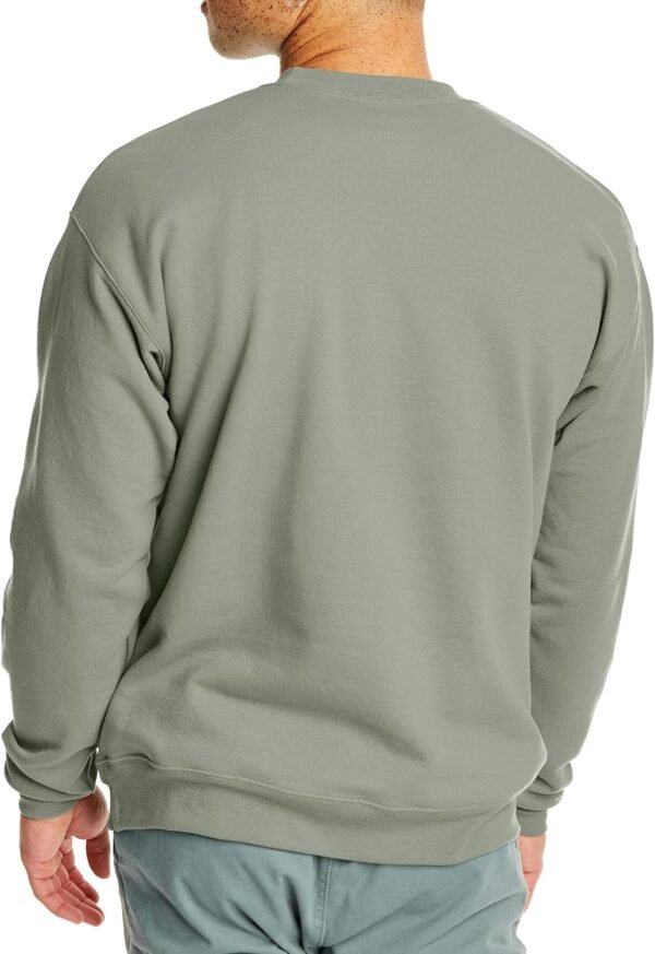 Men's Ecosmart Fleece Sweatshirt. Pullover Crewneck Sweatshirt. Big & Tall. 1 or 2 Pack