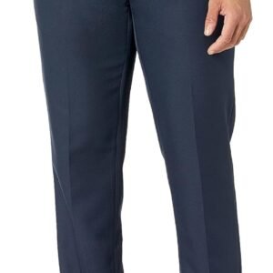7fa5eac506f74707b922afa5e0028930 Men's Slim-Fit Flat-Front Dress Pant