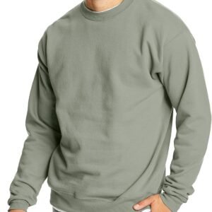 Men's Ecosmart Fleece Sweatshirt. Pullover Crewneck Sweatshirt. Big & Tall. 1 or 2 Pack