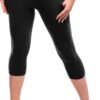 High Waisted Leggings with Pockets Women. Full Length Capri Buttery Soft Stretchy Yoga Pants