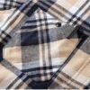 Men's Flannel Hoodie Shirts Casual Button Down Plaid Shirt Jackets for Men Long Sleeve Stylish Hooded with Pocket
