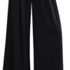 8bb9bee3dd934277a769cfe5ccd21b82 Womens Fall Wide Leg Trousers 2025 High Elastic Waist Loose Pleated Long Flowy Palazzo Work Pants with Pockets