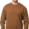 Men's Eversoft Fleece Crewneck Sweatshirts. Moisture Wicking & Breathable. Sizes S-4x