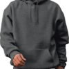 93aff9c1a8a94e818952aeffce68d48b Mens Casual Cotton Hooded Collar Drawstring Hoodies Pullover Sweatshirts Casual Long Sleeve Shirts