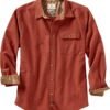 Legendary Whitetails Men's Flannel Shirt Long Sleeve Button Down 100% Cotton