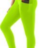 High Waisted Leggings with Pockets Women. Full Length Capri Buttery Soft Stretchy Yoga Pants