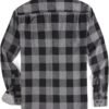 Mens Button Down Shirts Flannel Shirt Long Sleeve
