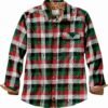 Legendary Whitetails Men's Flannel Shirt Long Sleeve Button Down 100% Cotton
