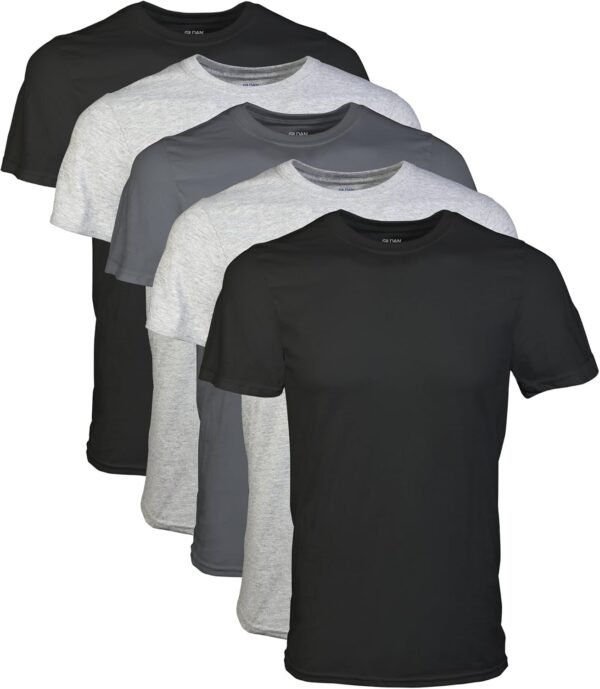 Mens Crew T-Shirts. Multipack. Style G1100