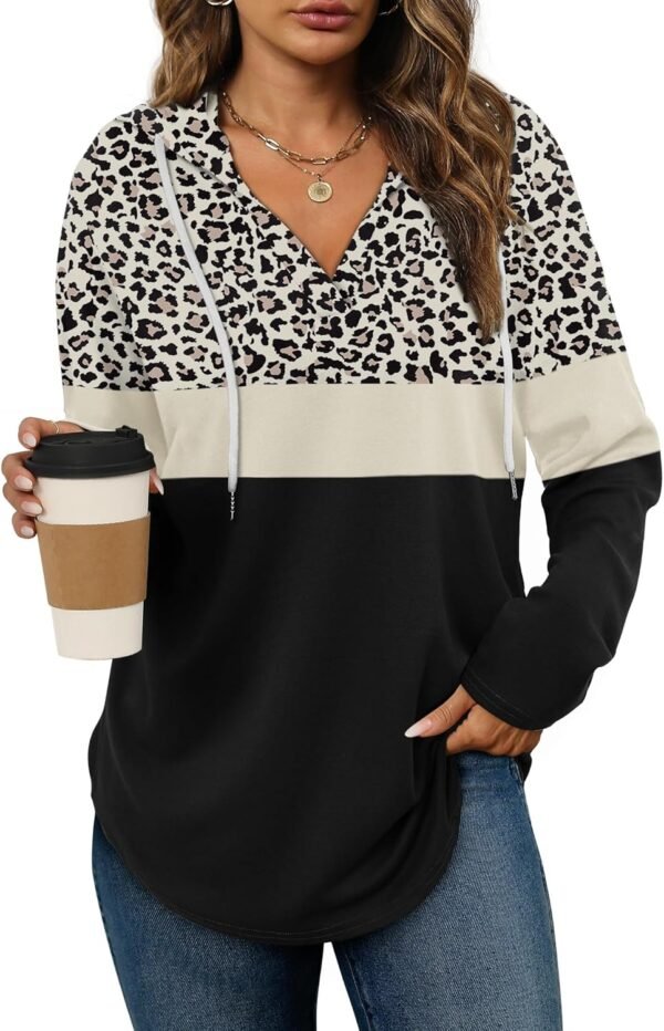 Womens Fashion Tops Hoodies for Women Pullover Oversized Sweatshirts Long SLeeve Shirts Loose Fit