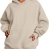 Women's Oversized Hoodies Fleece Sweatshirts Fall Fashion Pullover Sweaters Winter Clothes