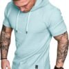 de561840905d4c9fbae10aa2091c779a Mens Fashion Athletic Hoodies Sport Sweatshirt Solid Color Fleece Pullover