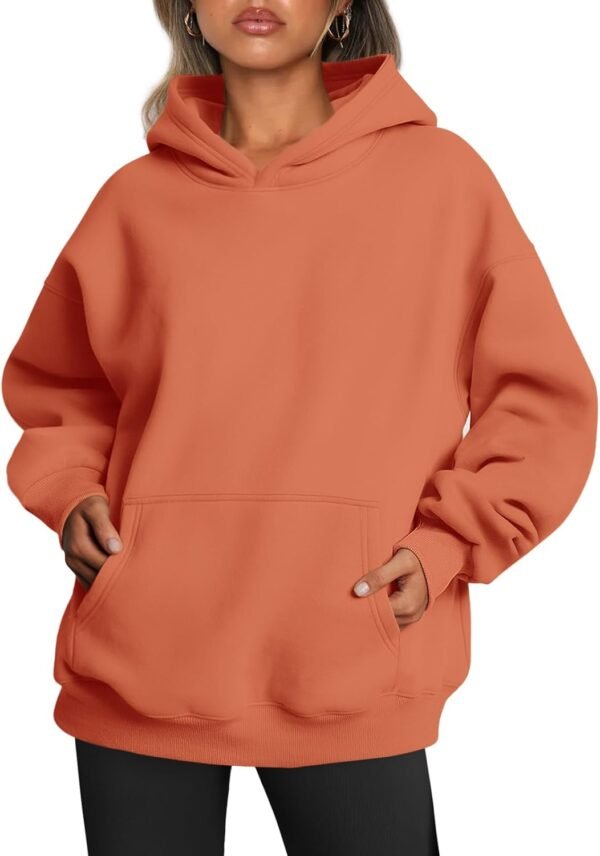 Women's Oversized Hoodies Fleece Sweatshirts Fall Fashion Pullover Sweaters Winter Clothes