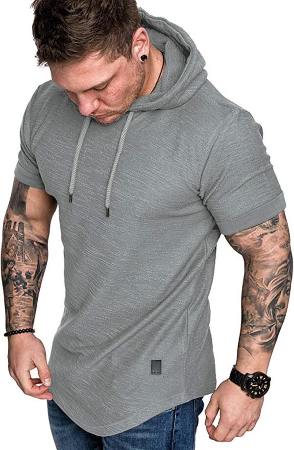 eb9af10741954530b3191691fddaceeb Mens Fashion Athletic Hoodies Sport Sweatshirt Solid Color Fleece Pullover