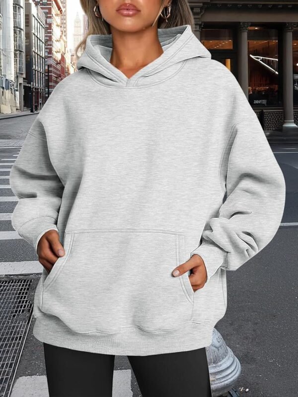 Women's Oversized Hoodies Fleece Sweatshirts Fall Fashion Pullover Sweaters Winter Clothes