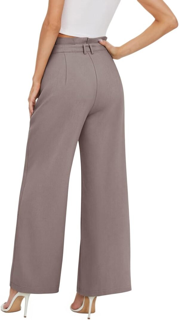 Dress Pants for Women. High Waisted Wide Leg Trousers. Business Casual Work Pants